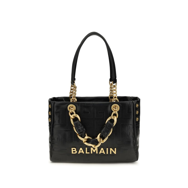 Black Calf Leather Shoulder Bag