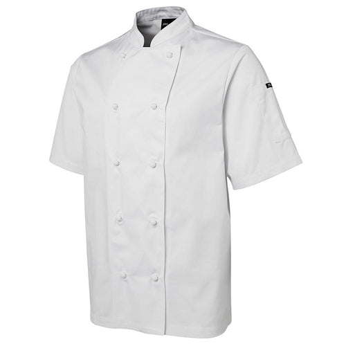 Men's Short Sleeve Chef Jacket